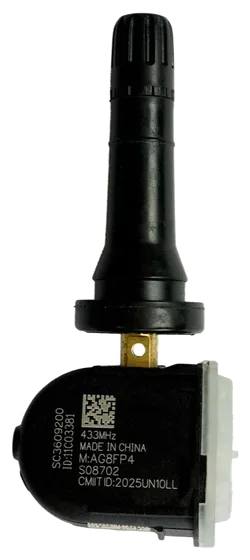 Válvula de pneu com sensor TPMS — 4 unidades — tpms e sensores